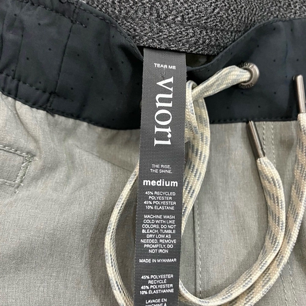 Light Gray Vuori Banks Shorts - Picture 5 of 7